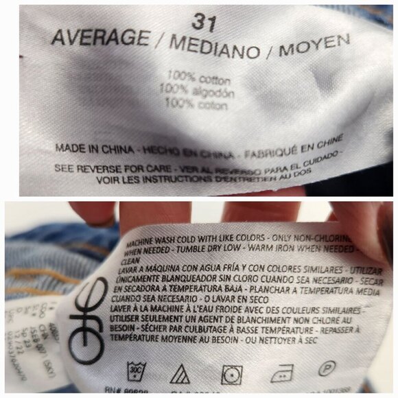 Sam Edelman Women's Blue Yaro High Rise 90's Pinched Waist Jeans Size 31 - Picture 8 of 15